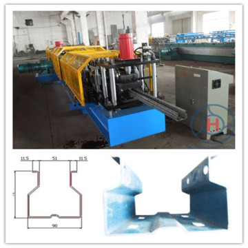 Supermarket Rack Shelf Upright Cold Roll Forming Machine